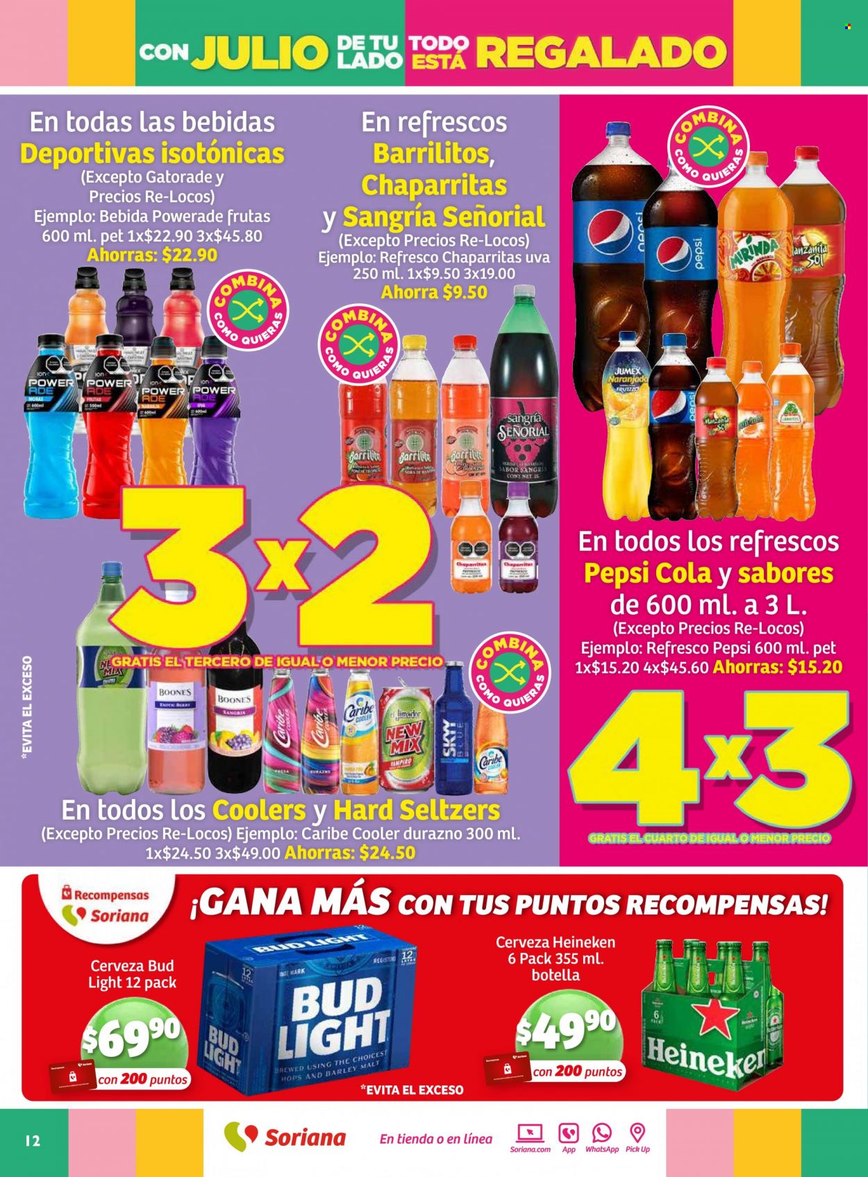 Catálogo Soriana - 29.6.2023 - 5.7.2023. Página 12