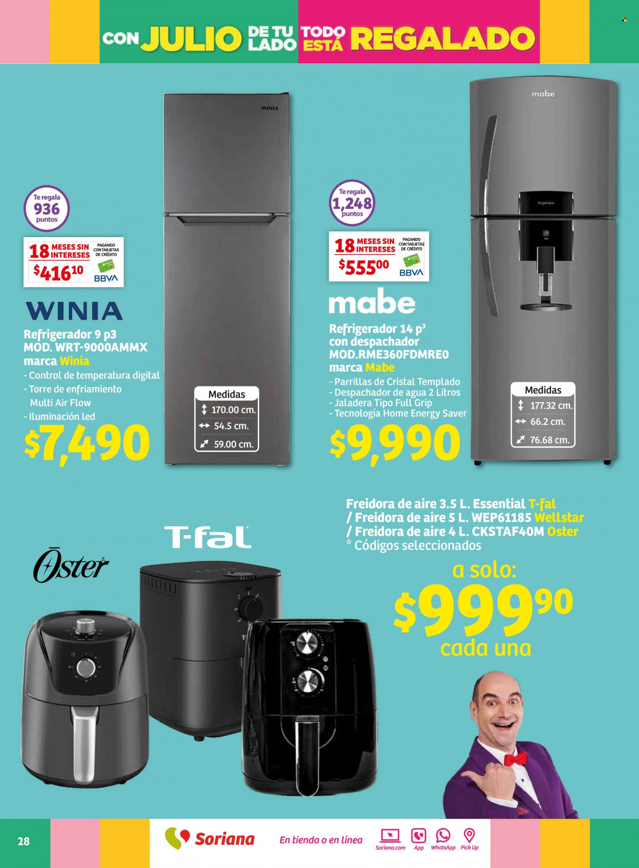 Catálogo Soriana - 29.6.2023 - 5.7.2023. Página 28