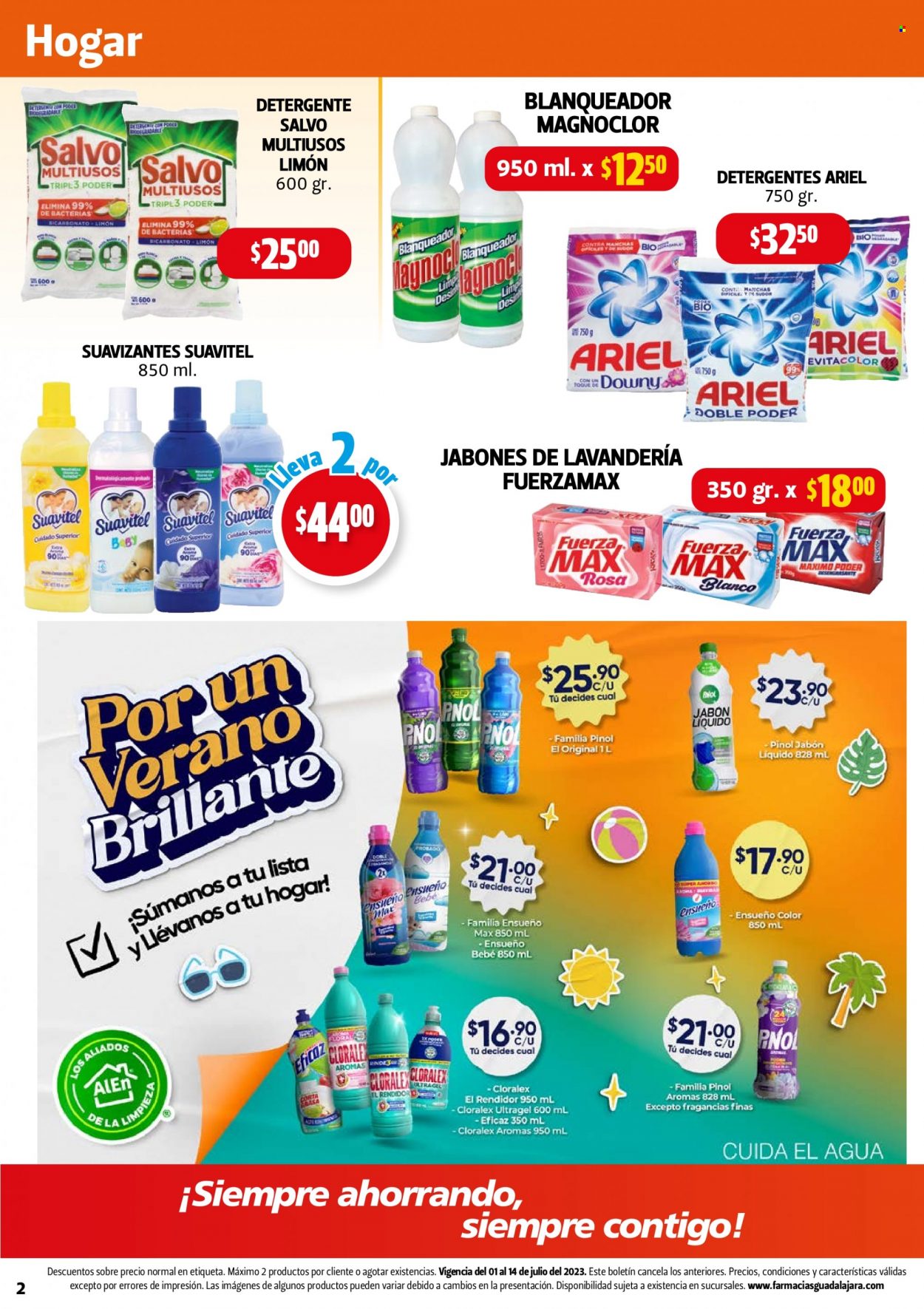 Catálogo Farmacias Guadalajara - 1.7.2023 - 14.7.2023. Página 2