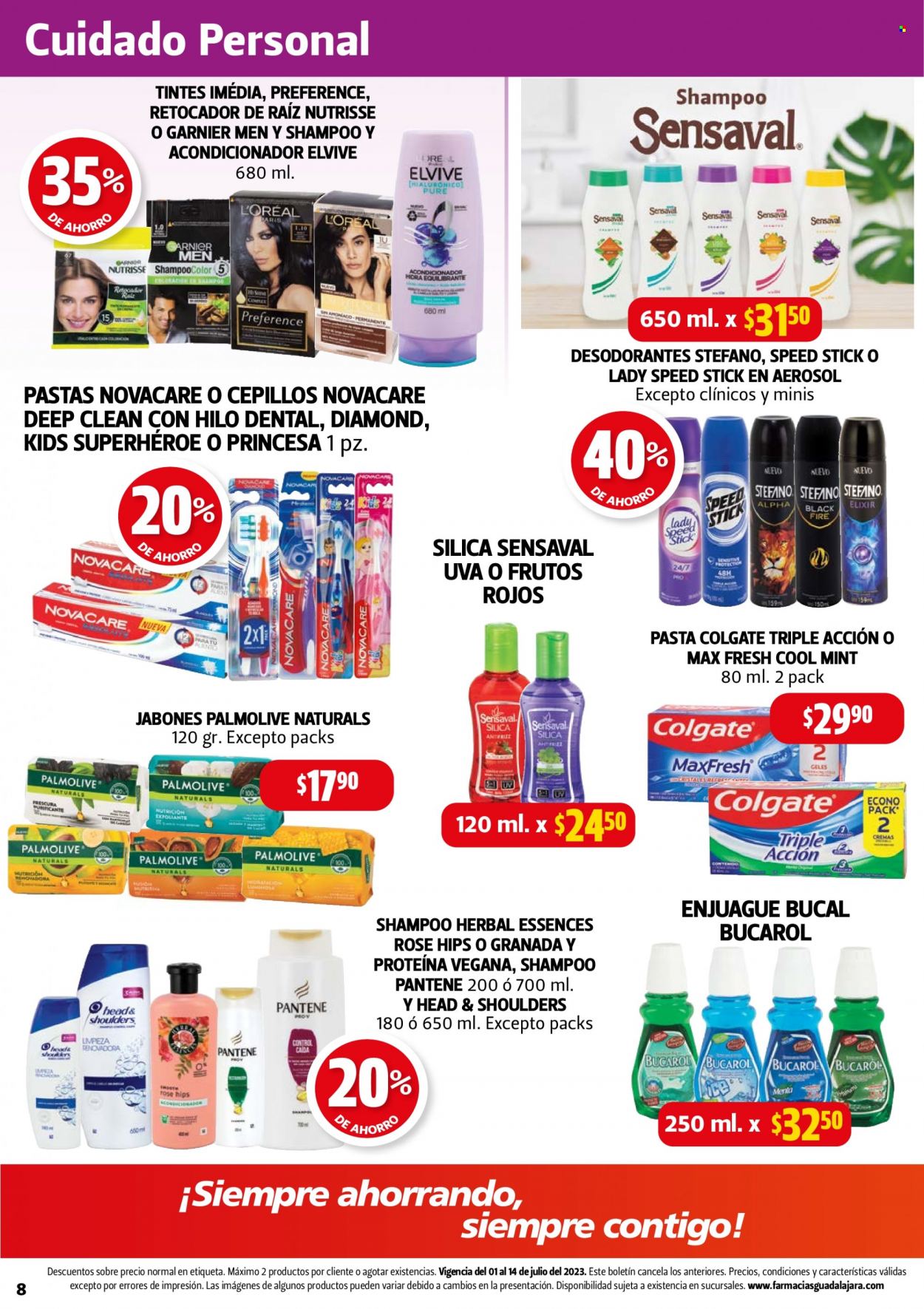 Catálogo Farmacias Guadalajara - 1.7.2023 - 14.7.2023. Página 8
