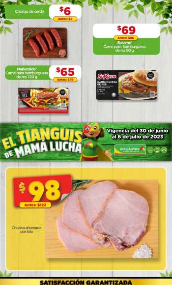 Folleto actual Bodega Aurrerá - 30.7.2023 - 6.8.2023.