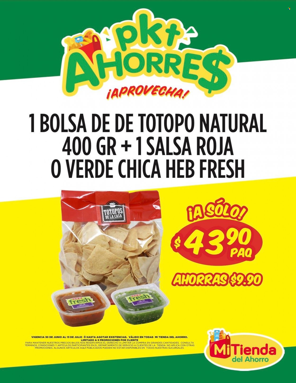 Catálogo Mi Tienda de Ahorro - 30.6.2023 - 13.7.2023. Página 1