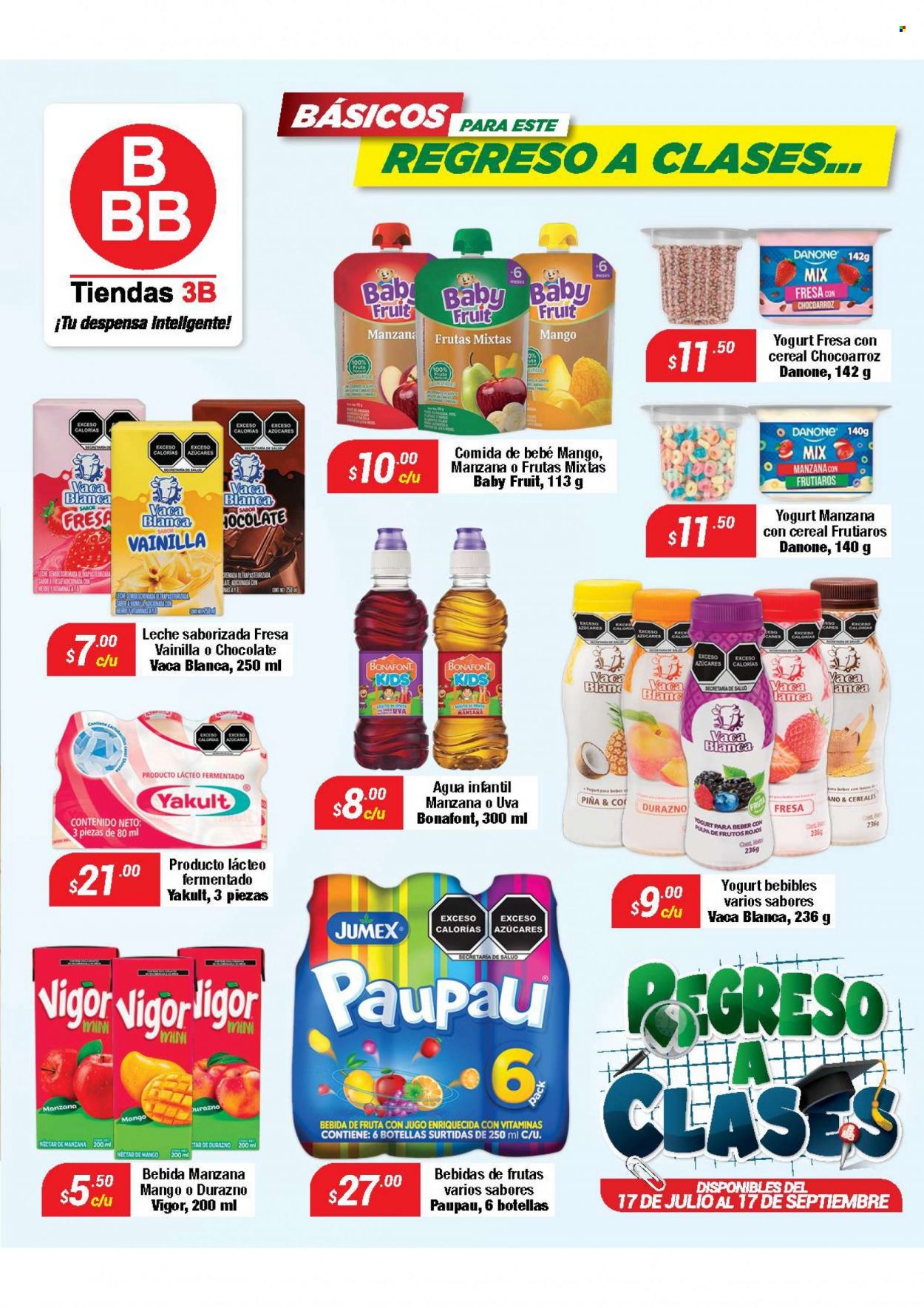 Catálogo Tiendas 3B - 17.7.2023 - 17.9.2023. Página 1