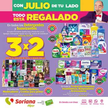 Folleto actual Soriana Híper - 6.7.2023 - 12.7.2023.