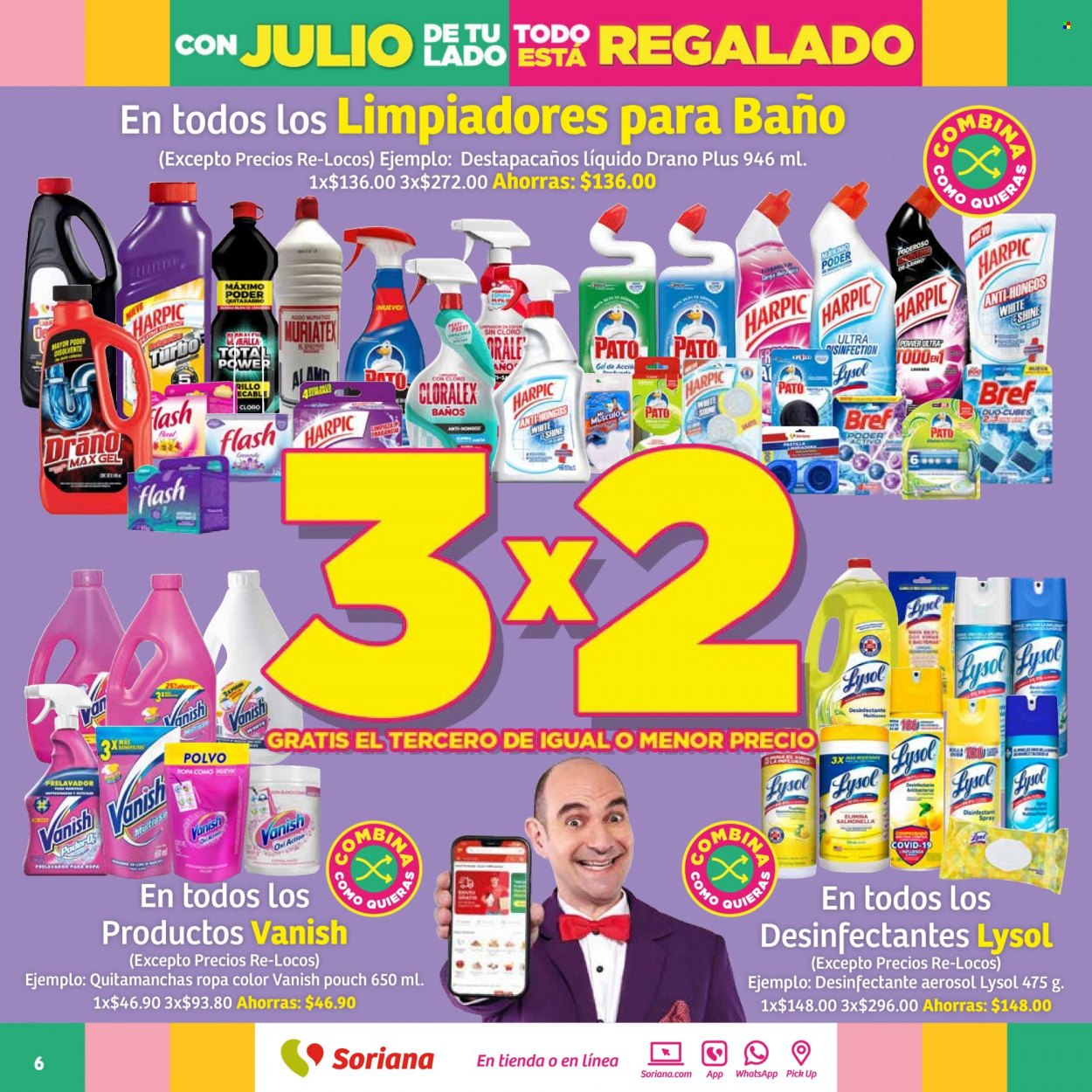 Catálogo Soriana Súper - 6.7.2023 - 12.7.2023. Página 6