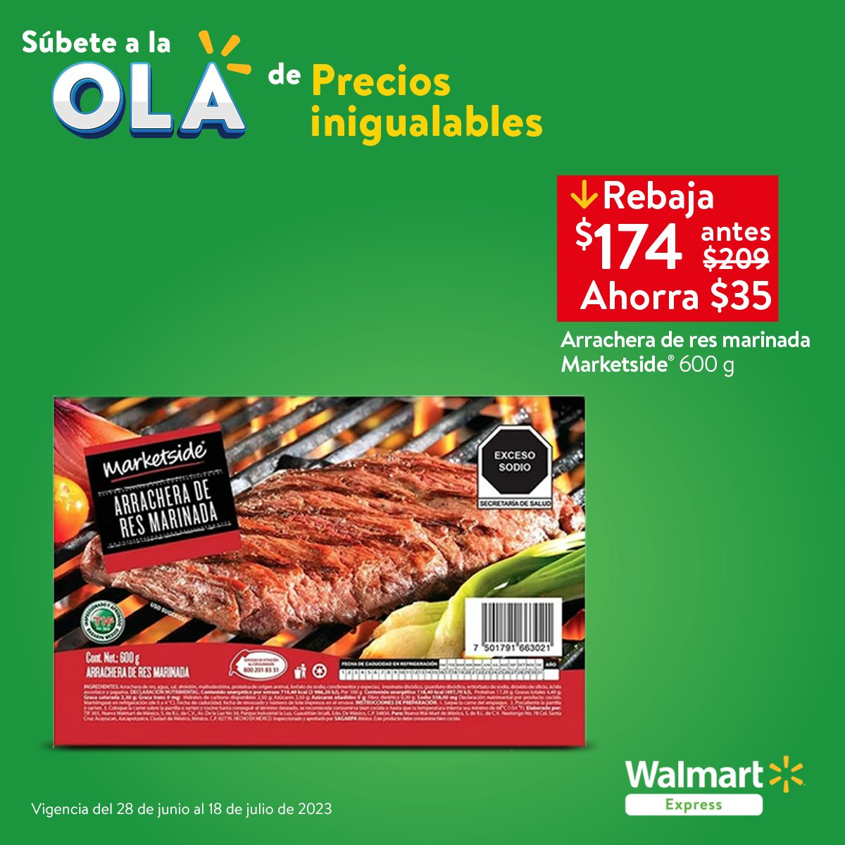 Catálogo Walmart Express - 28.6.2023 - 18.7.2023. Página 17