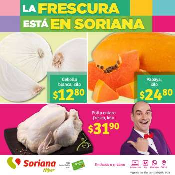Folleto actual Soriana Híper - 11.7.2023 - 12.7.2023.