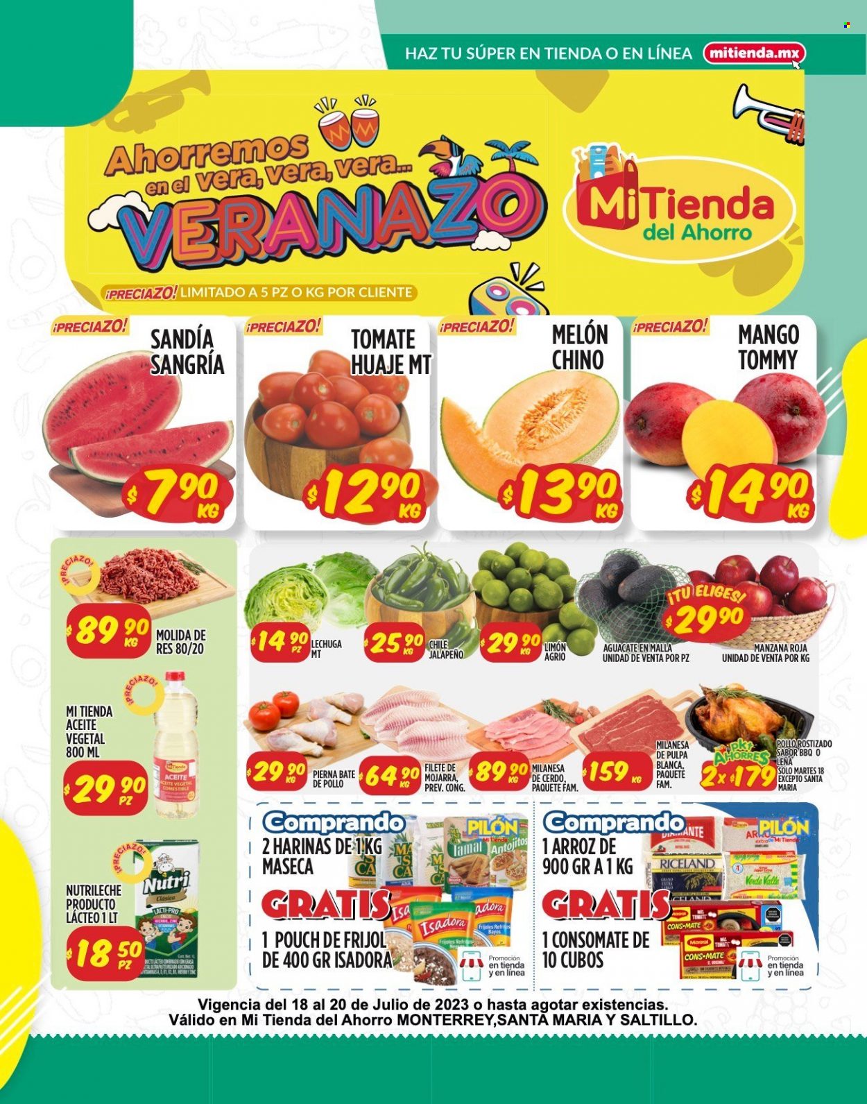 Catálogo Mi Tienda de Ahorro - 18.7.2023 - 20.7.2023. Página 1
