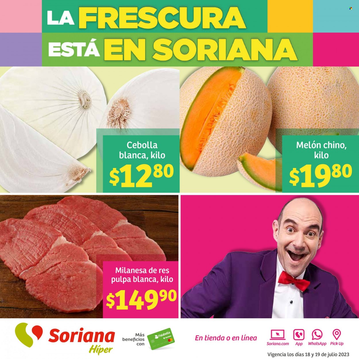 Catálogo Soriana Híper - 18.7.2023 - 19.7.2023. Página 1
