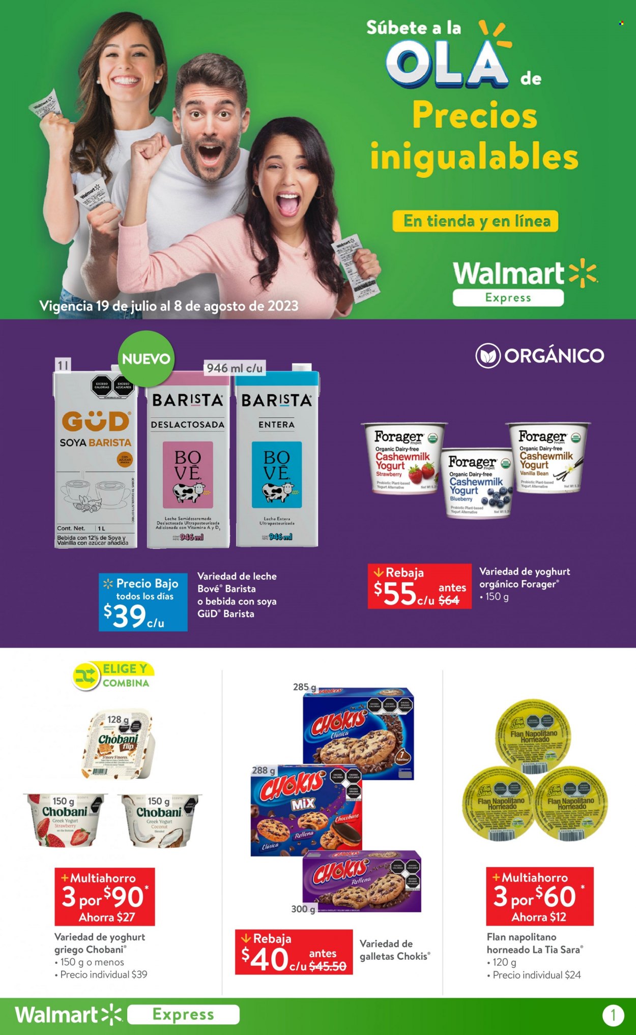 Catálogo Walmart Express - 19.7.2023 - 8.8.2023. Página 1
