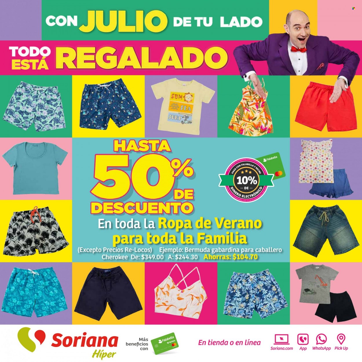 Catálogo Soriana Híper - 20.7.2023 - 26.7.2023. Página 1