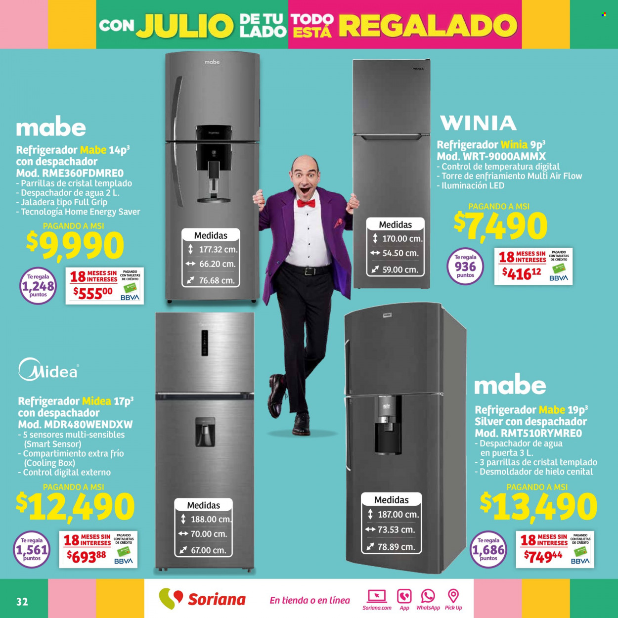 Catálogo Soriana Híper - 20.7.2023 - 26.7.2023. Página 32