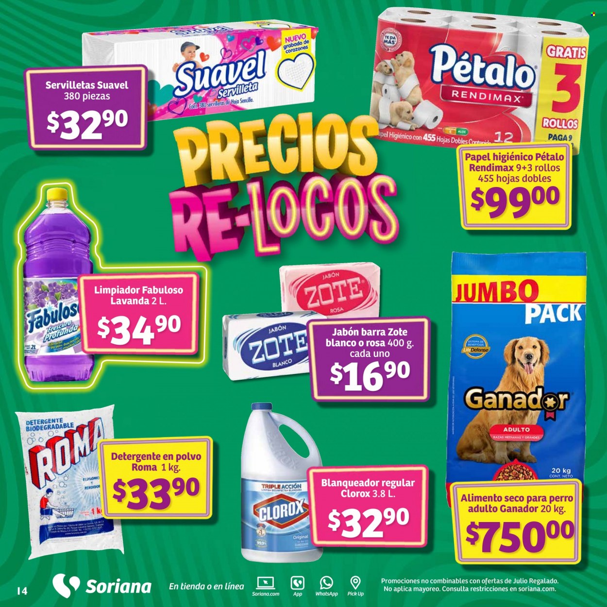 Catálogo Soriana Súper - 20.7.2023 - 26.7.2023. Página 14