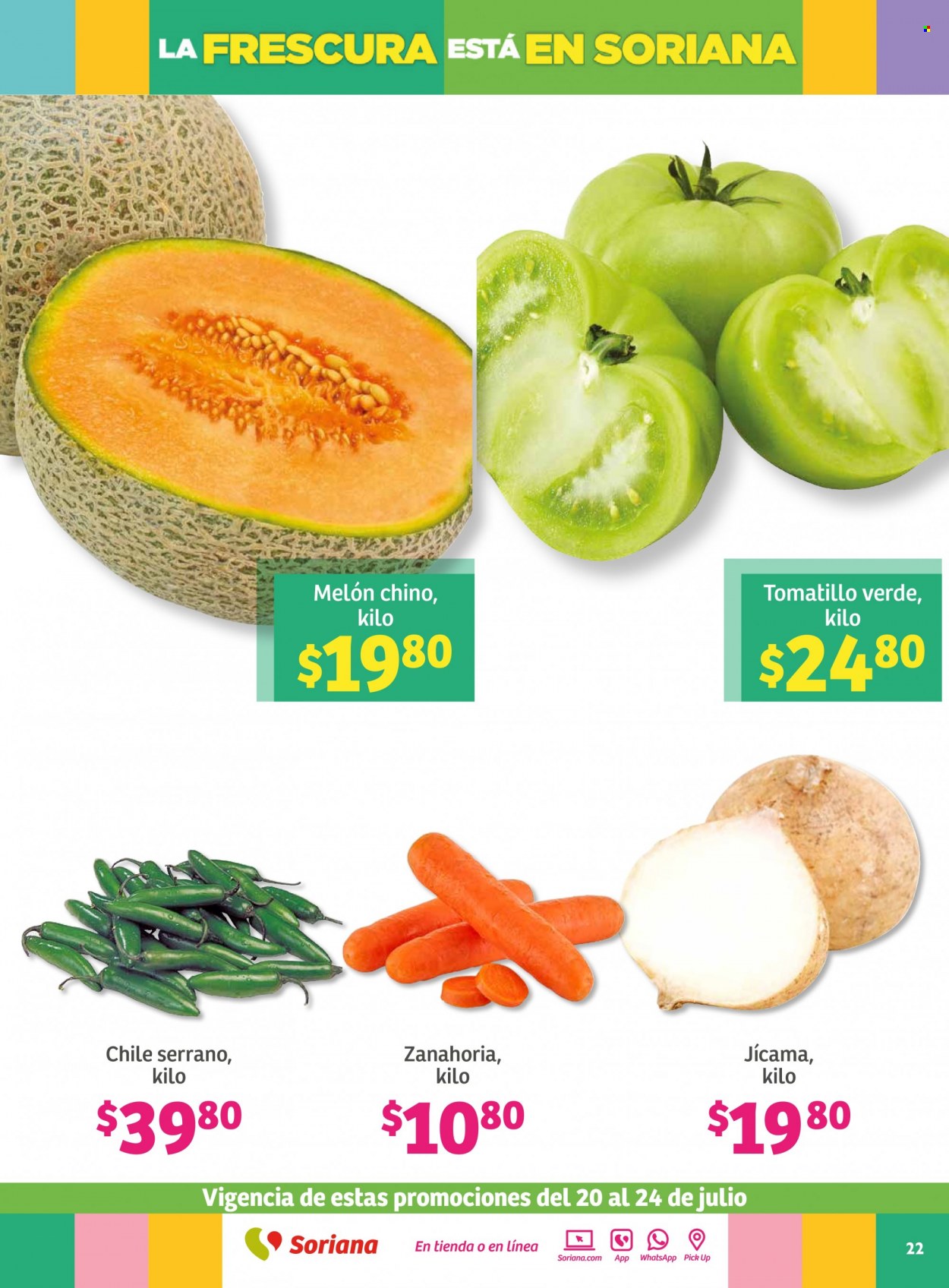 Catálogo Soriana Mercado - 20.7.2023 - 26.7.2023. Página 22