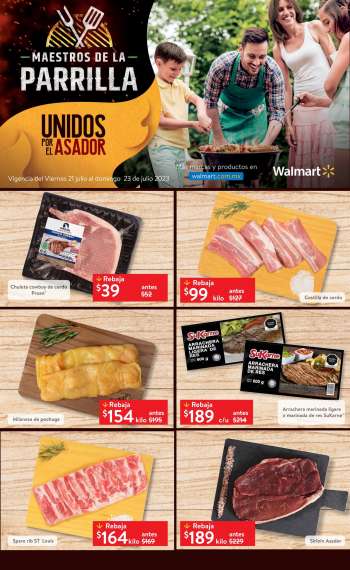 Folleto actual Walmart - 21.7.2023 - 23.7.2023.