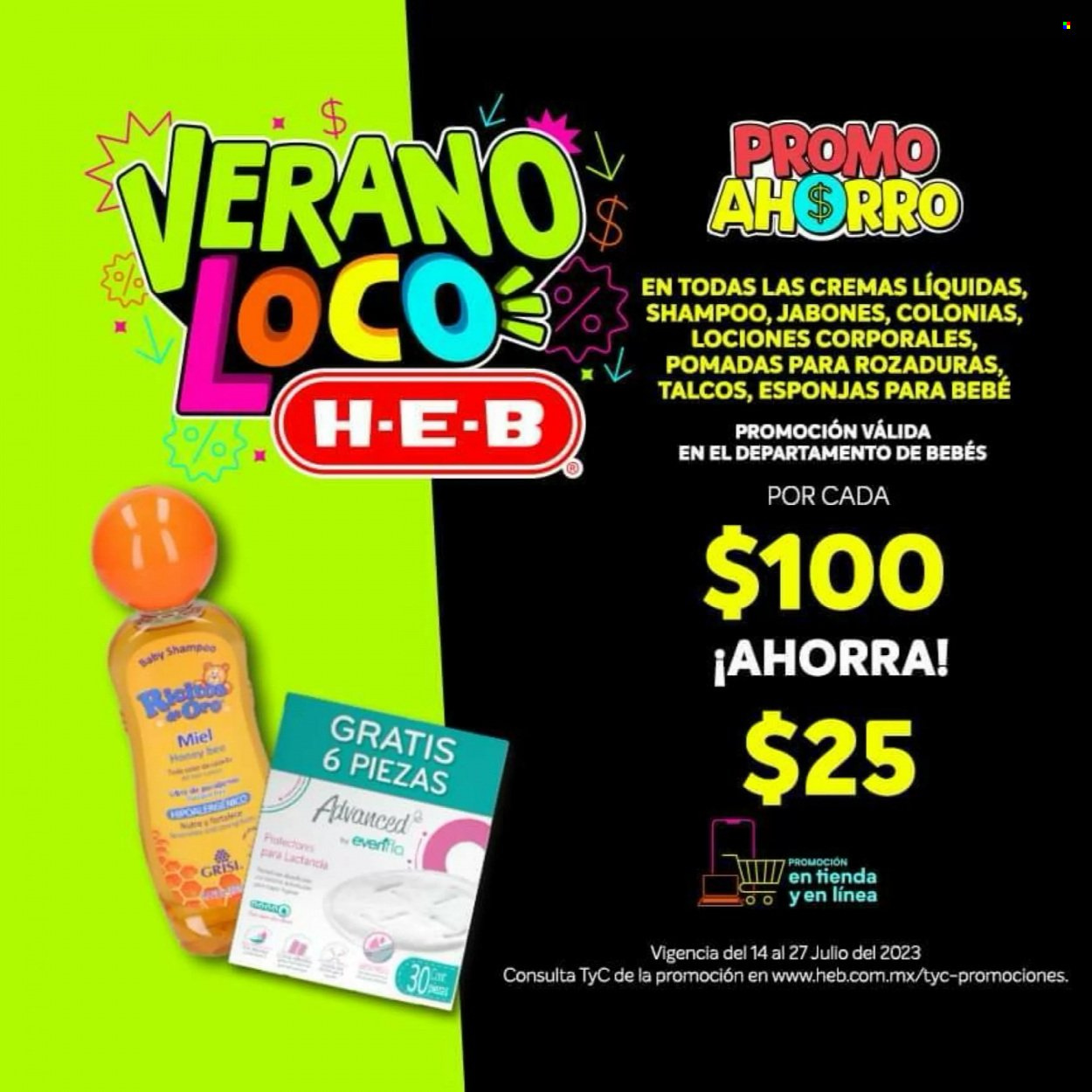Catálogo H-E-B - 14.7.2023 - 27.7.2023. Página 1