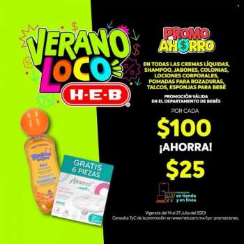 Folleto actual H-E-B - 14.7.2023 - 27.7.2023.