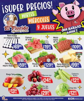 Folleto actual El Florido - 25.7.2023 - 28.7.2023.