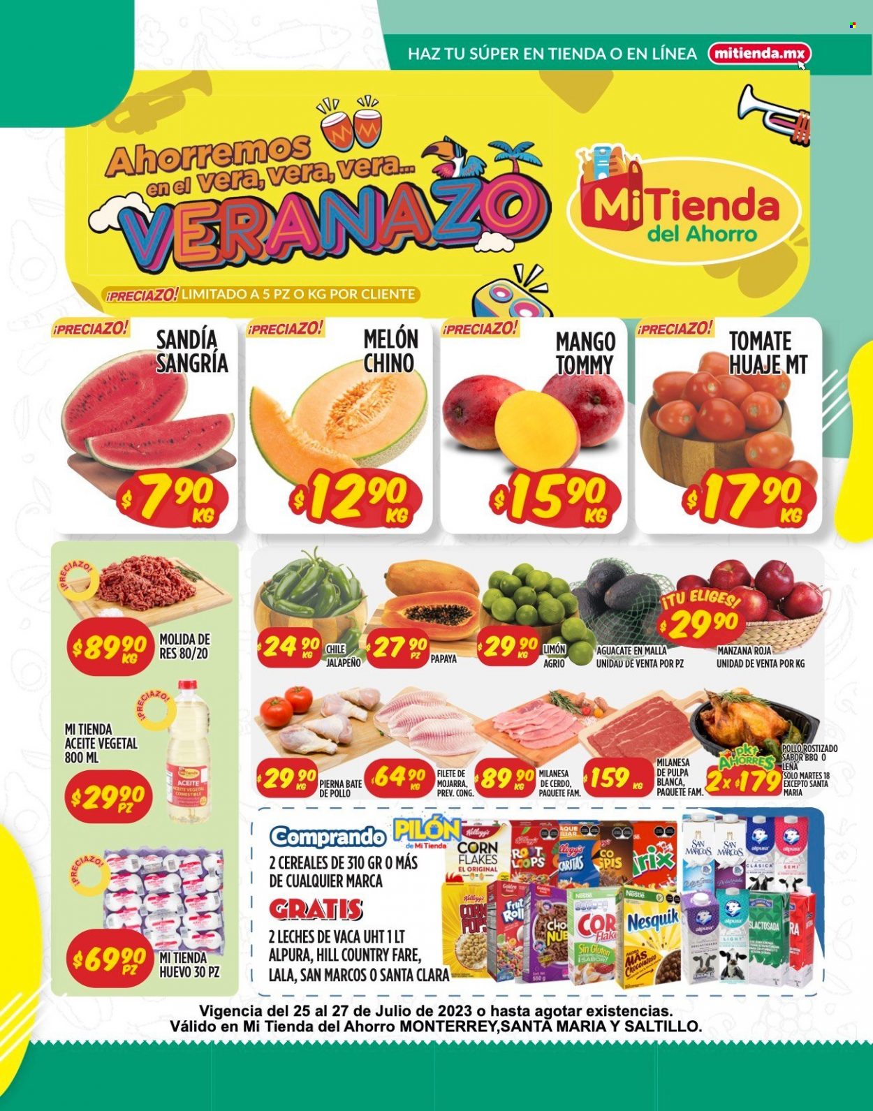 Catálogo Mi Tienda de Ahorro - 25.7.2023 - 27.7.2023. Página 1