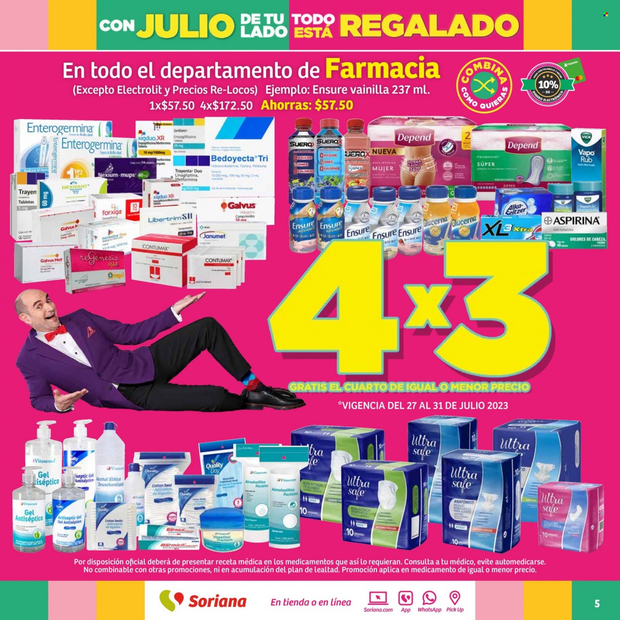 Catálogo Soriana Híper - 27.7.2023 - 2.8.2023. Página 5