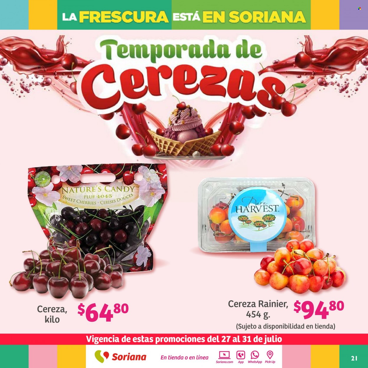 Catálogo Soriana Híper - 27.7.2023 - 2.8.2023. Página 21