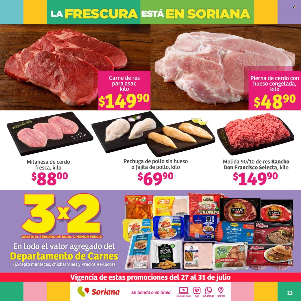 Catálogo Soriana Híper - 27.7.2023 - 2.8.2023. Página 23