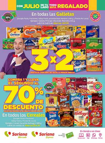Folleto actual Soriana - 27.7.2023 - 2.8.2023.