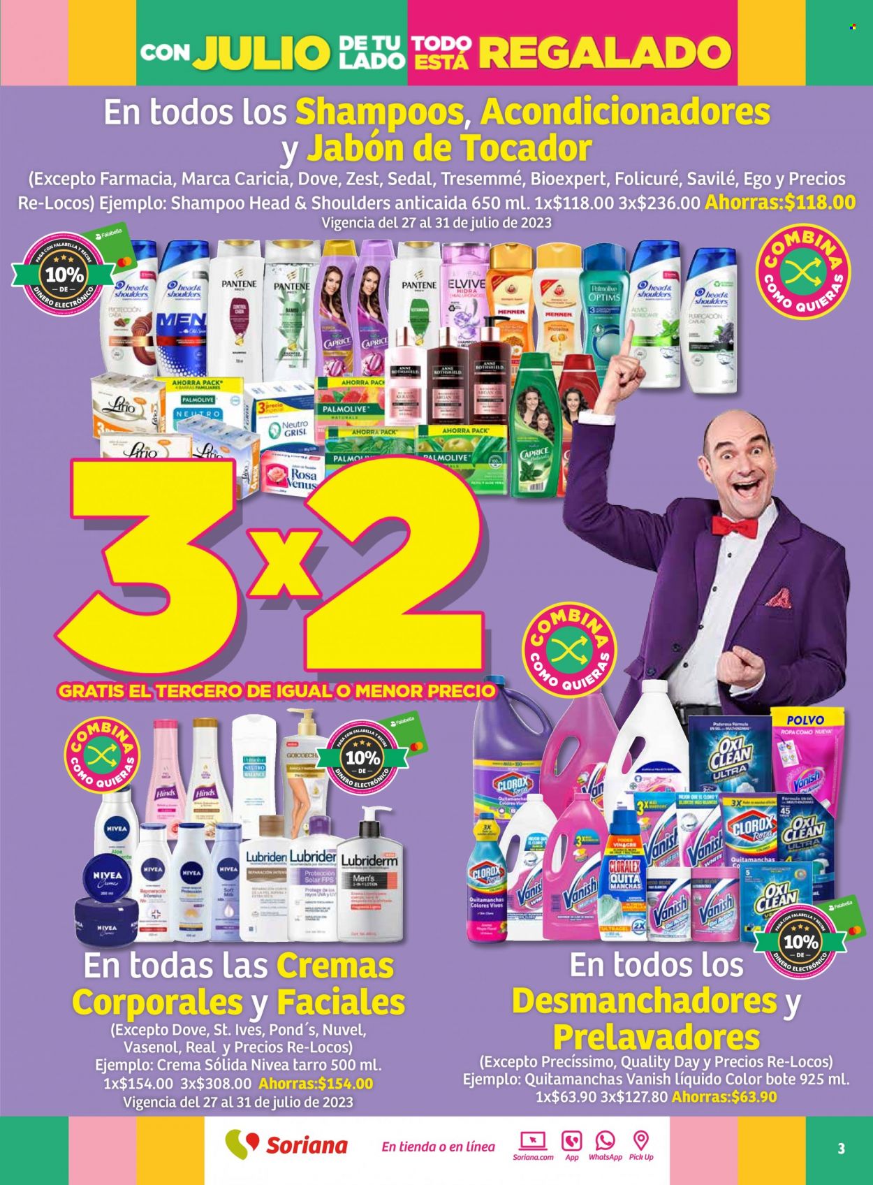 Catálogo Soriana - 27.7.2023 - 2.8.2023. Página 3