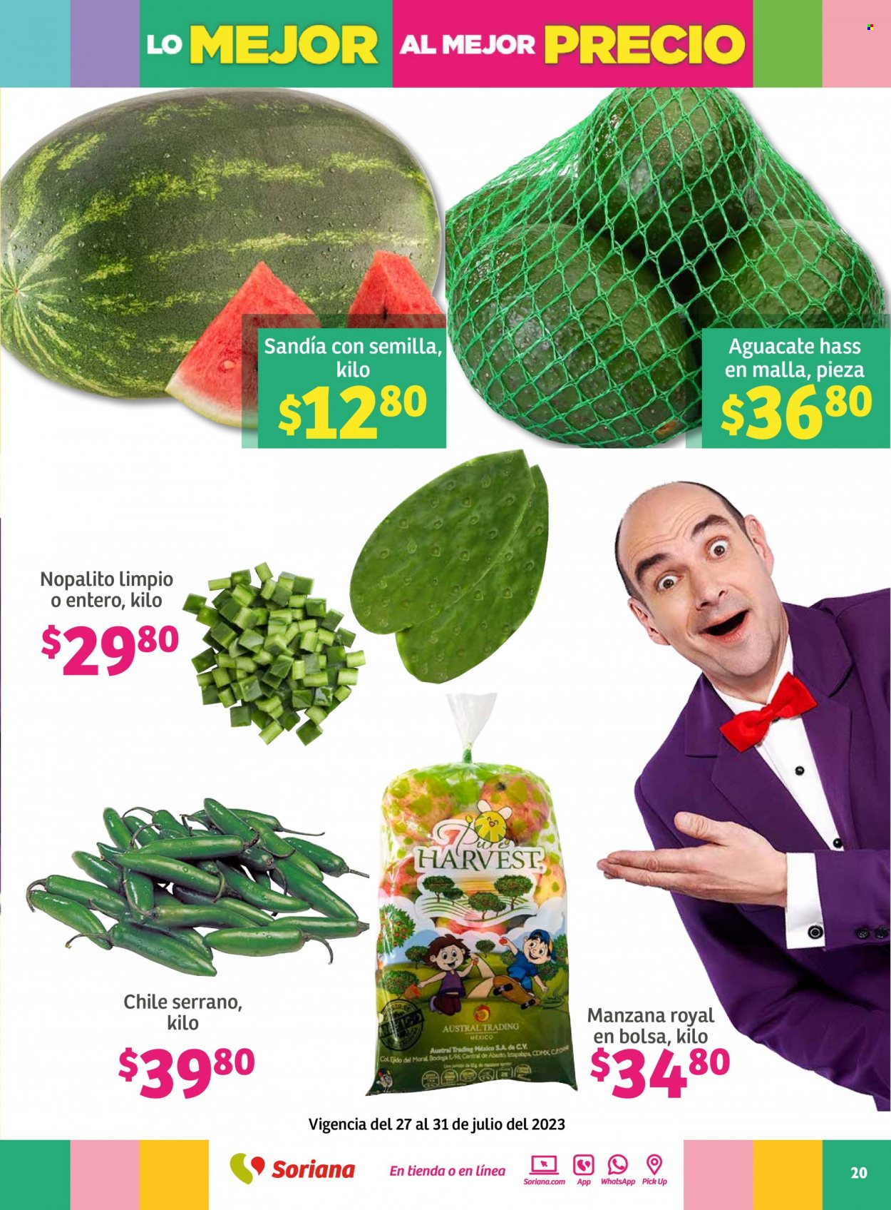 Catálogo Soriana - 27.7.2023 - 2.8.2023. Página 20