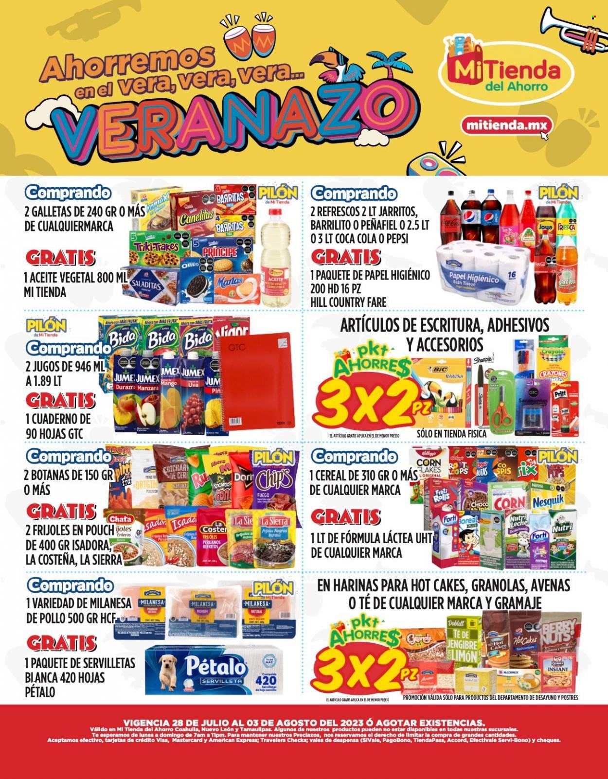 Catálogo Mi Tienda de Ahorro - 28.7.2023 - 3.8.2023. Página 1