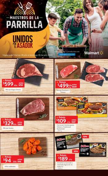 Folleto actual Walmart - 28.7.2023 - 30.7.2023.