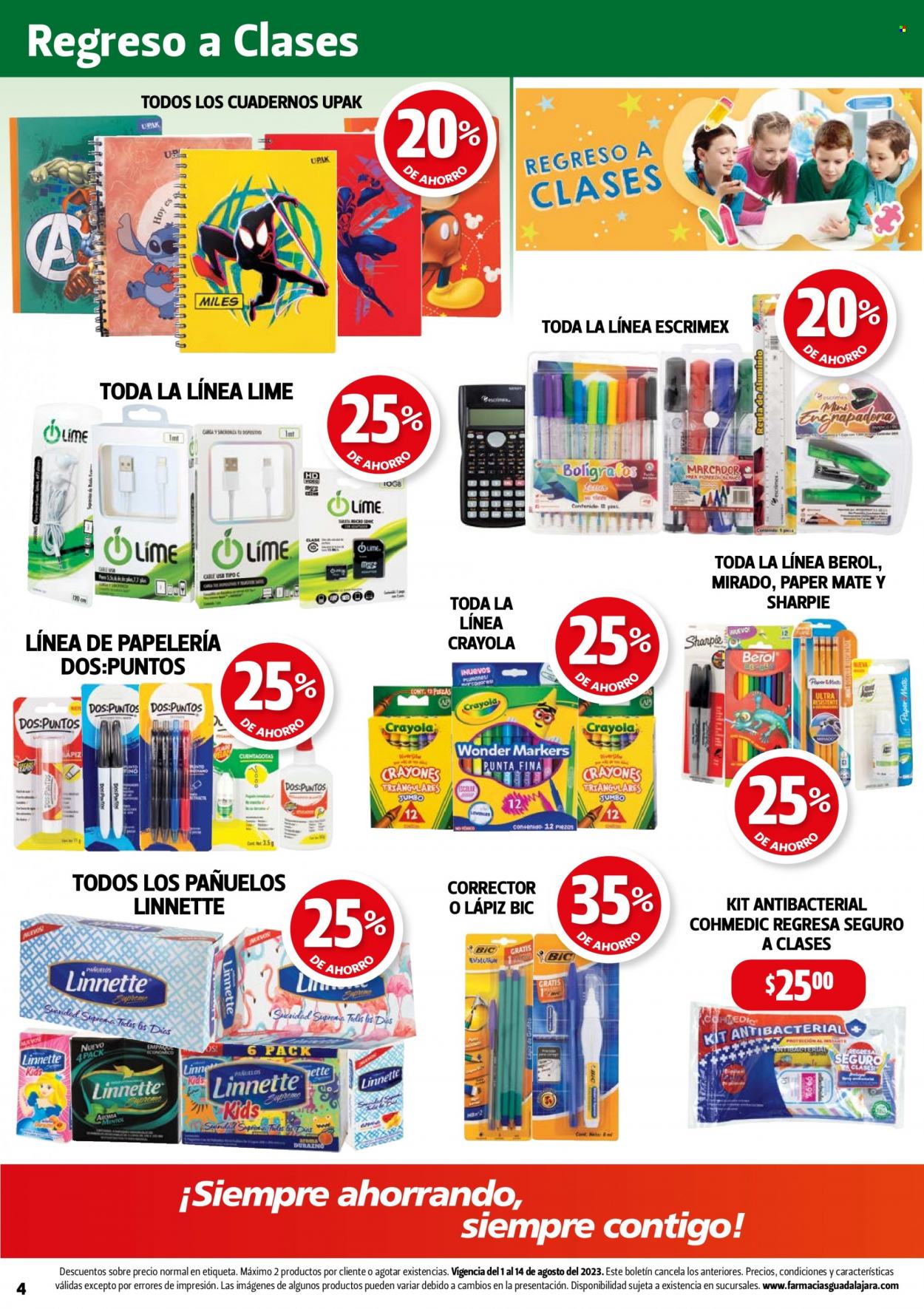 Catálogo Farmacias Guadalajara - 1.8.2023 - 14.8.2023. Página 4