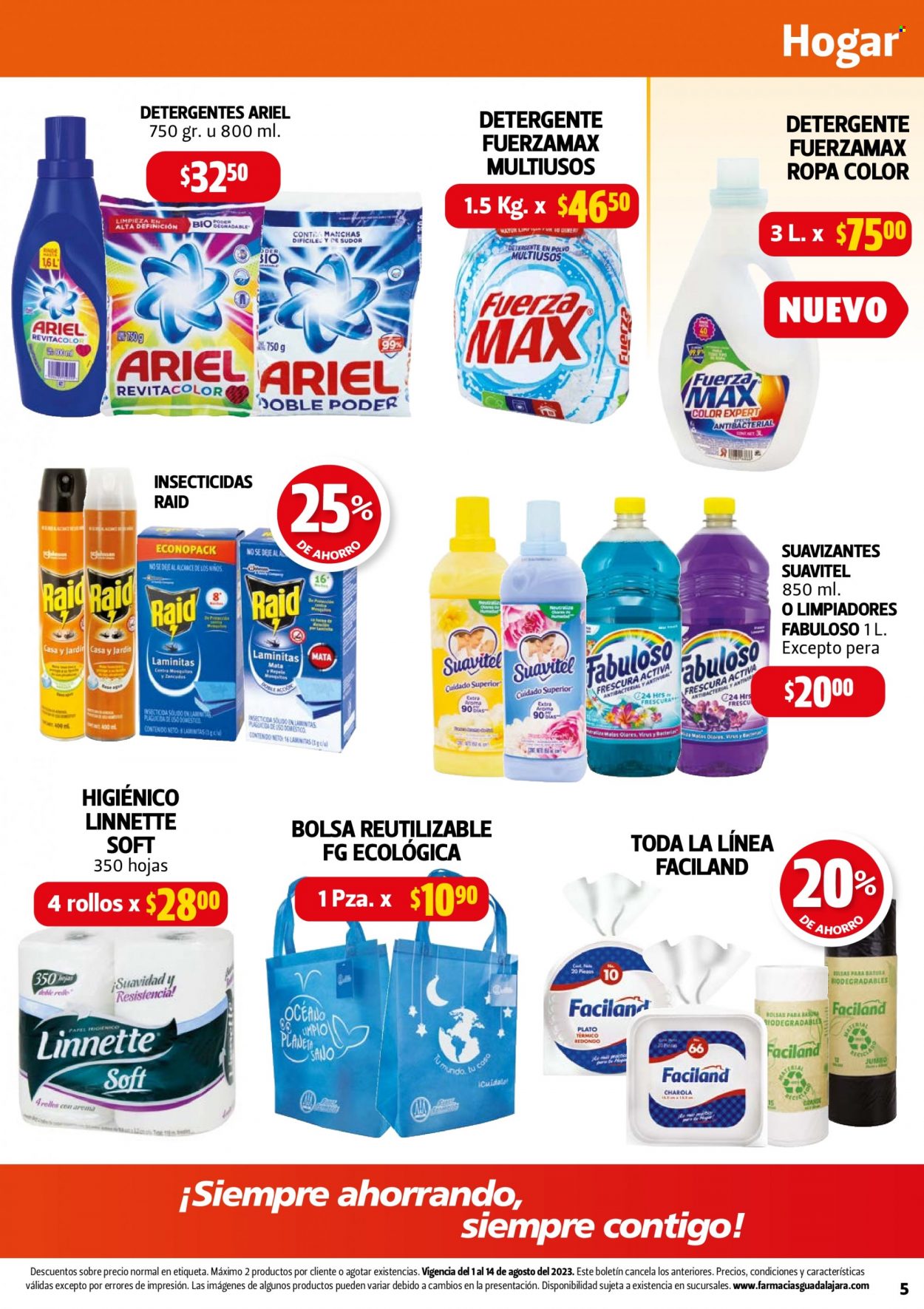 Catálogo Farmacias Guadalajara - 1.8.2023 - 14.8.2023. Página 5