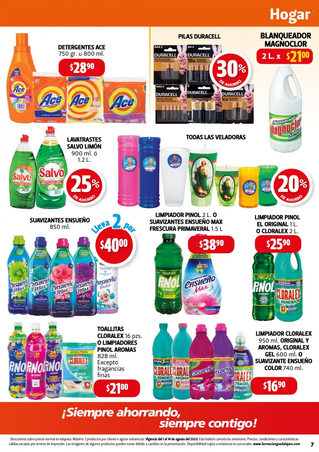 Catálogo Farmacias Guadalajara - 1.8.2023 - 14.8.2023. Página 7