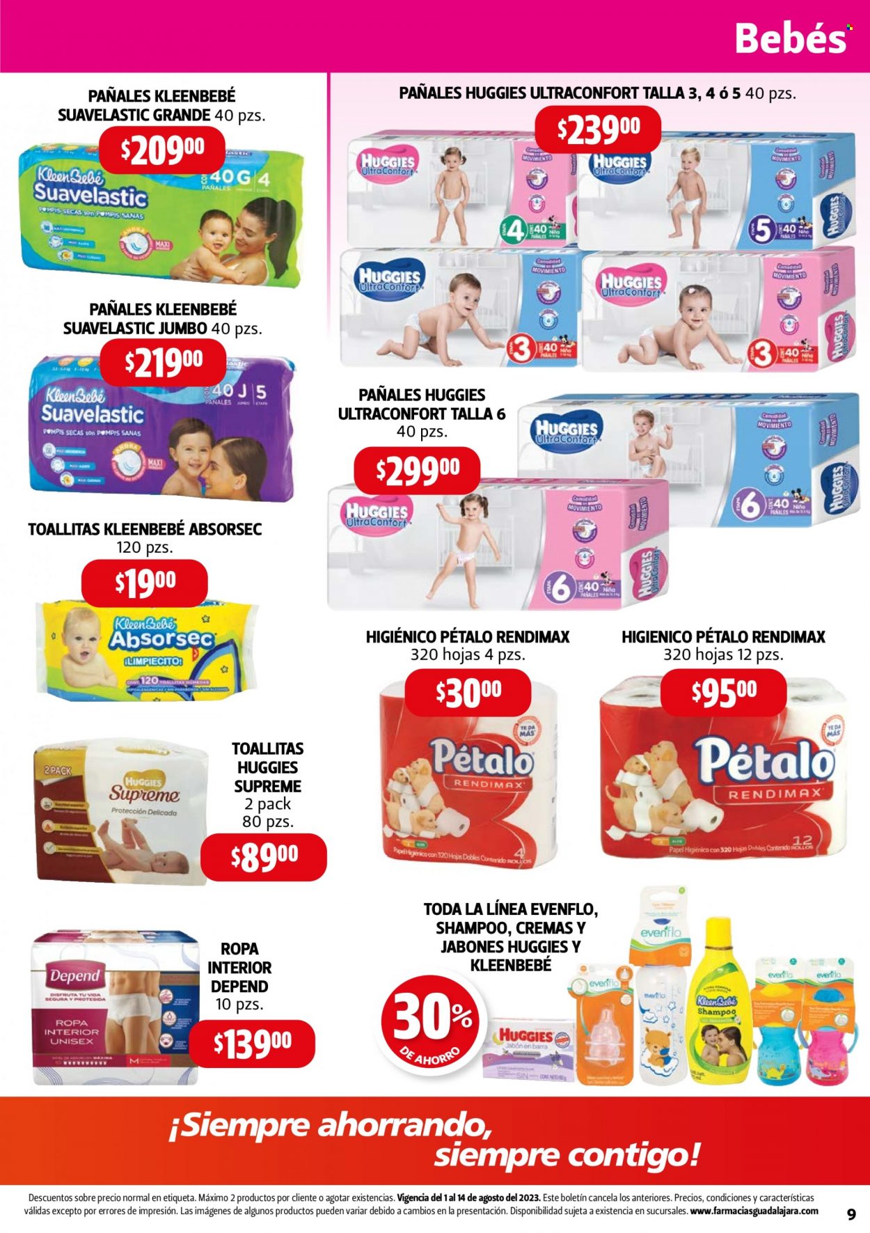 Catálogo Farmacias Guadalajara - 1.8.2023 - 14.8.2023. Página 9
