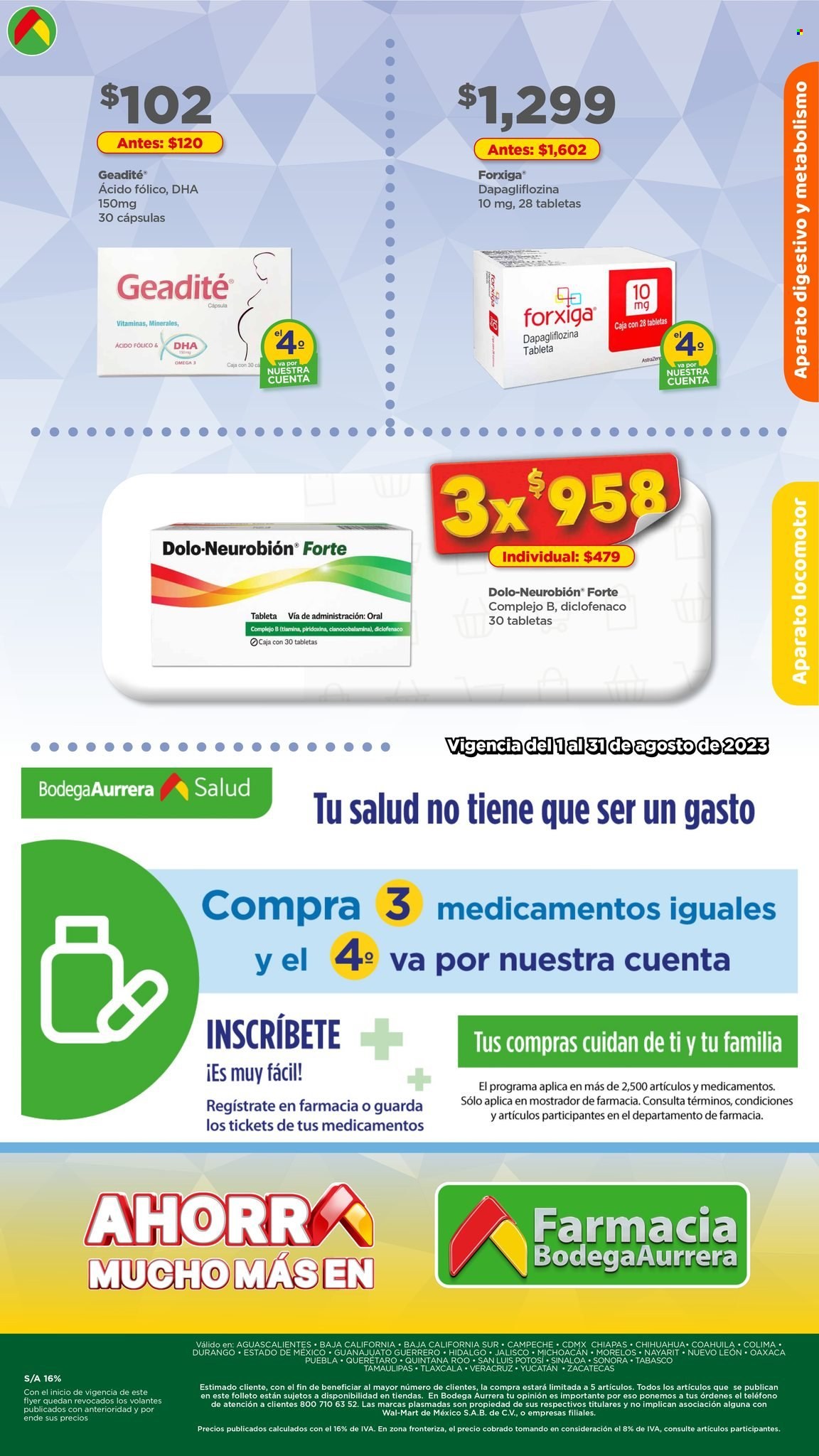 Catálogo Bodega Aurrerá - 1.8.2023 - 31.8.2023. Página 7