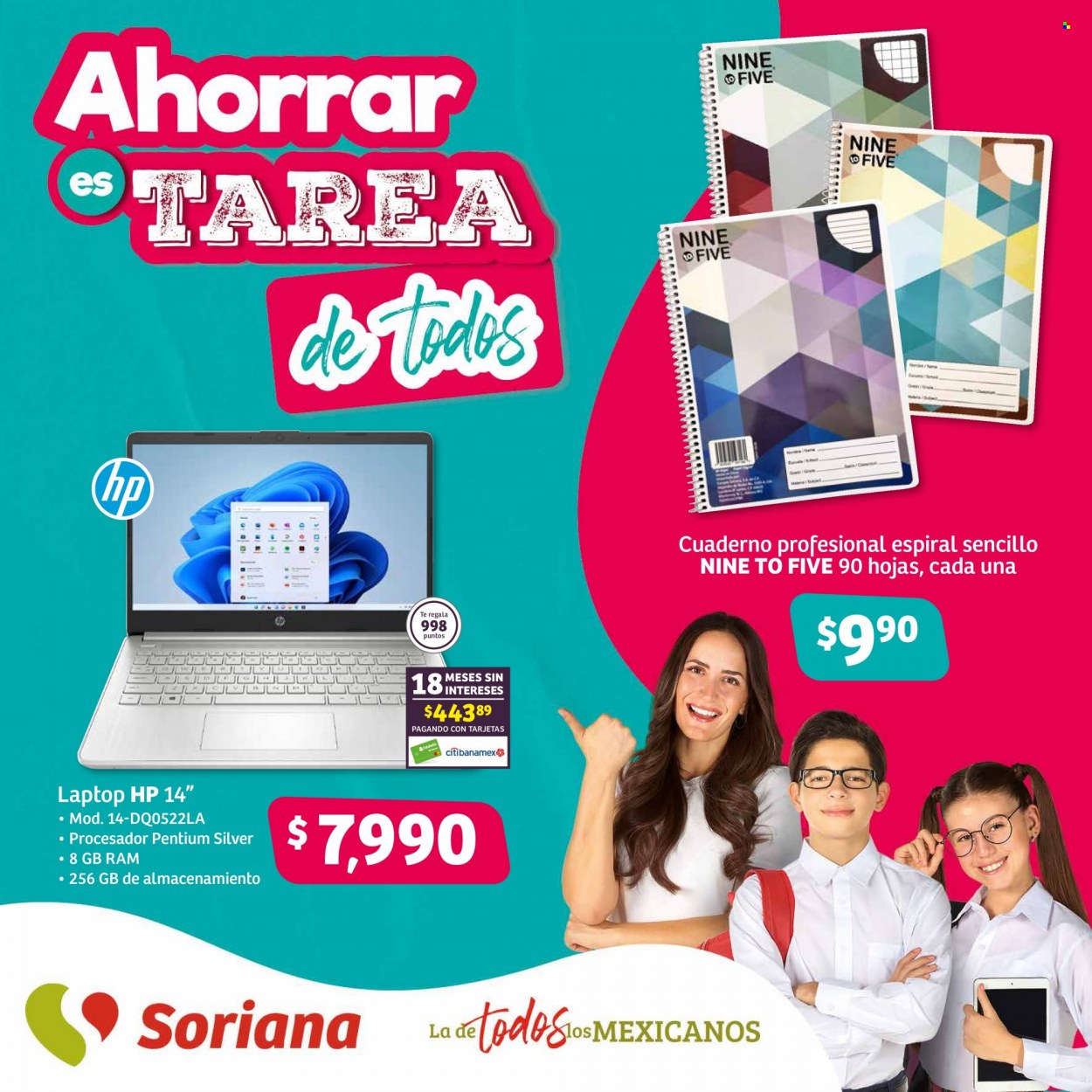 Catálogo Soriana - 27.7.2023 - 14.8.2023. Página 1