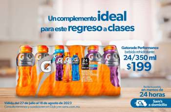 Folleto actual Sam's Club - 27.7.2023 - 18.8.2023.