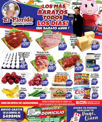 Folleto actual El Florido - 4.8.2023 - 7.8.2023.