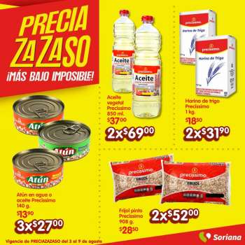 Folleto actual Soriana Híper - 3.8.2023 - 9.8.2023.