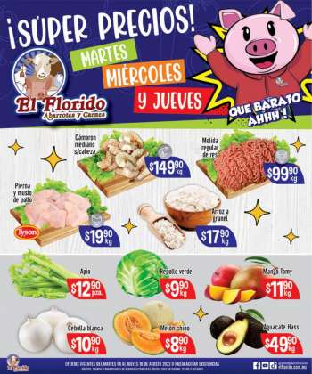 Folleto actual El Florido - 8.8.2023 - 10.8.2023.