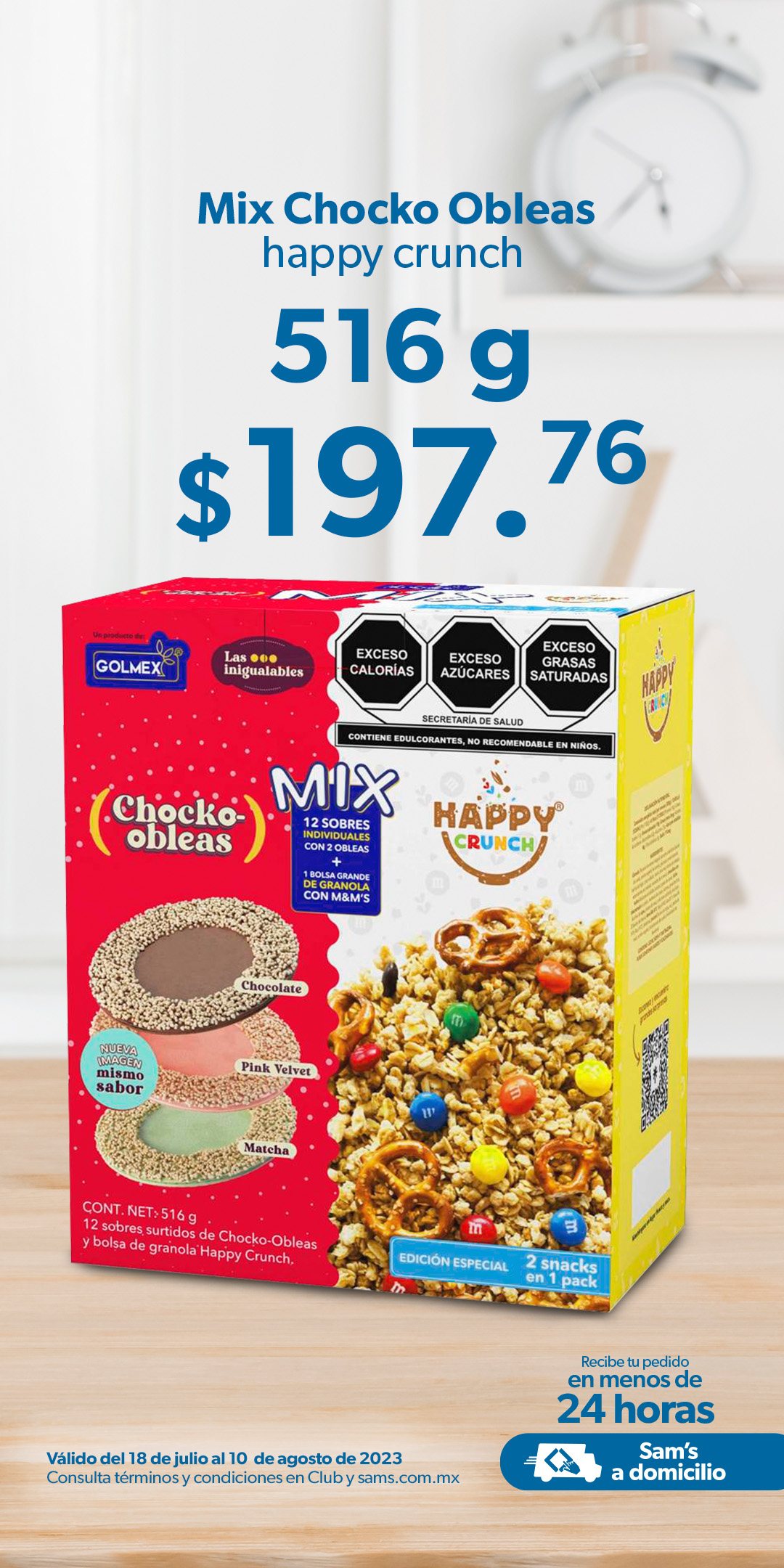 Catálogo Sam's Club - 18.7.2023 - 10.8.2023. Página 1