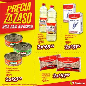 Folleto actual Soriana Híper - 10.8.2023 - 16.8.2023.