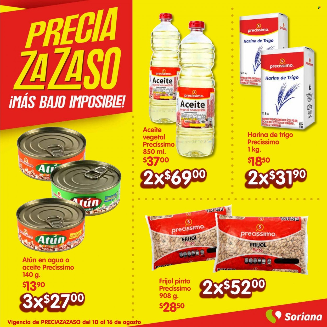 Catálogo Soriana Súper - 10.8.2023 - 16.8.2023. Página 1