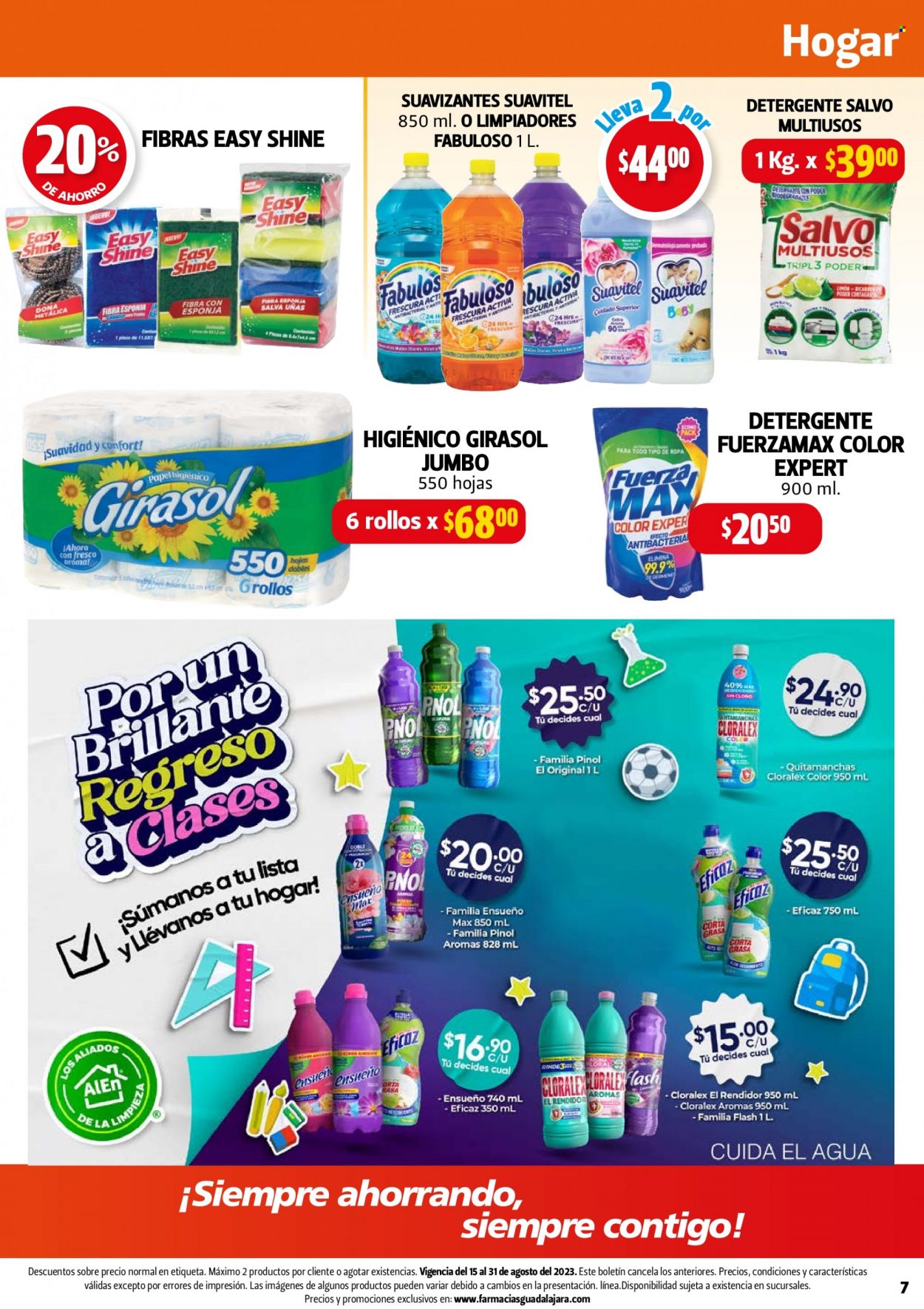 Catálogo Farmacias Guadalajara - 15.8.2023 - 31.8.2023. Página 7