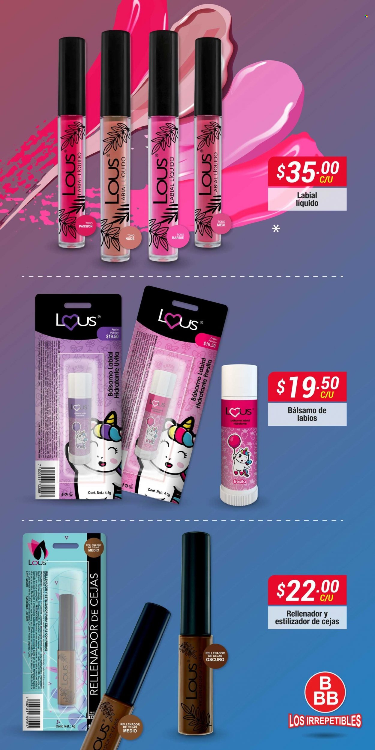 Catálogo Tiendas 3B. Página 2