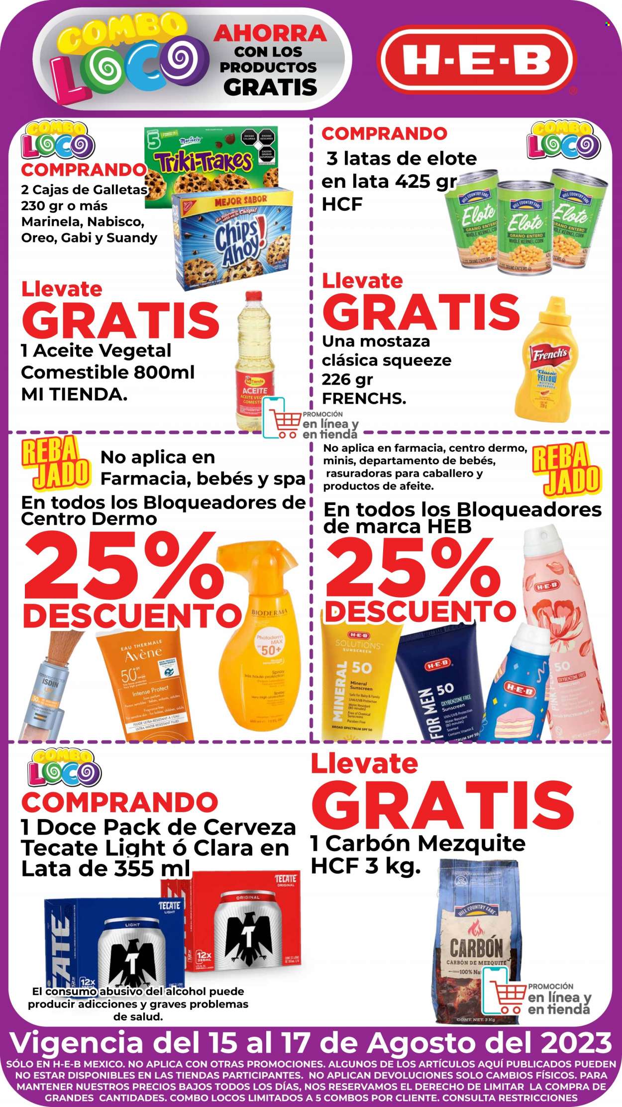 Catálogo H-E-B - 15.8.2023 - 17.8.2023. Página 1