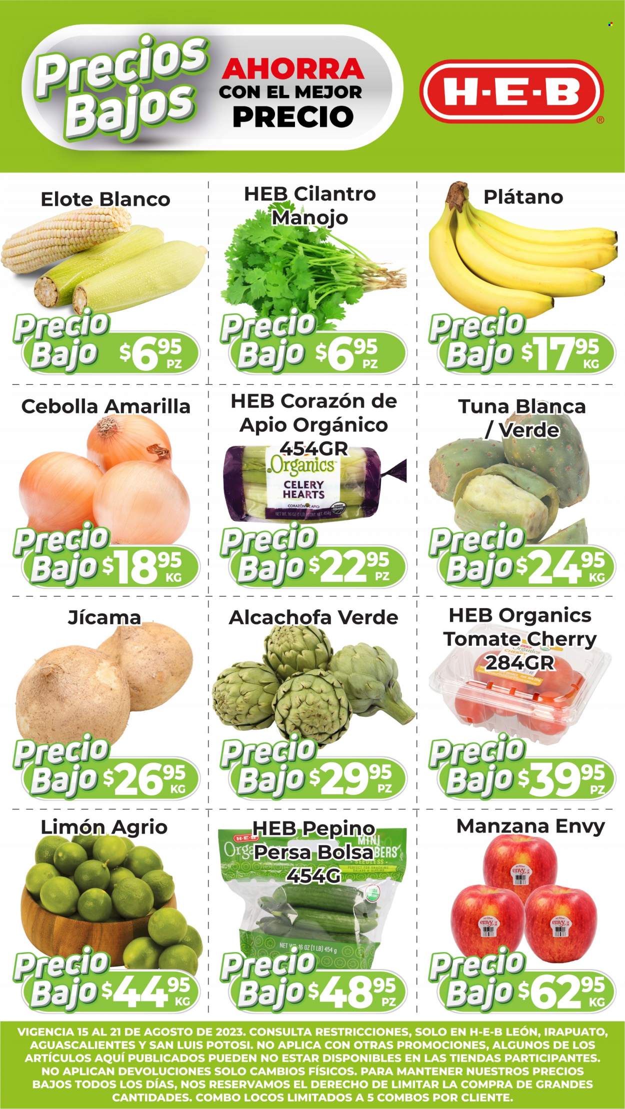 Catálogo H-E-B - 15.8.2023 - 21.8.2023. Página 1