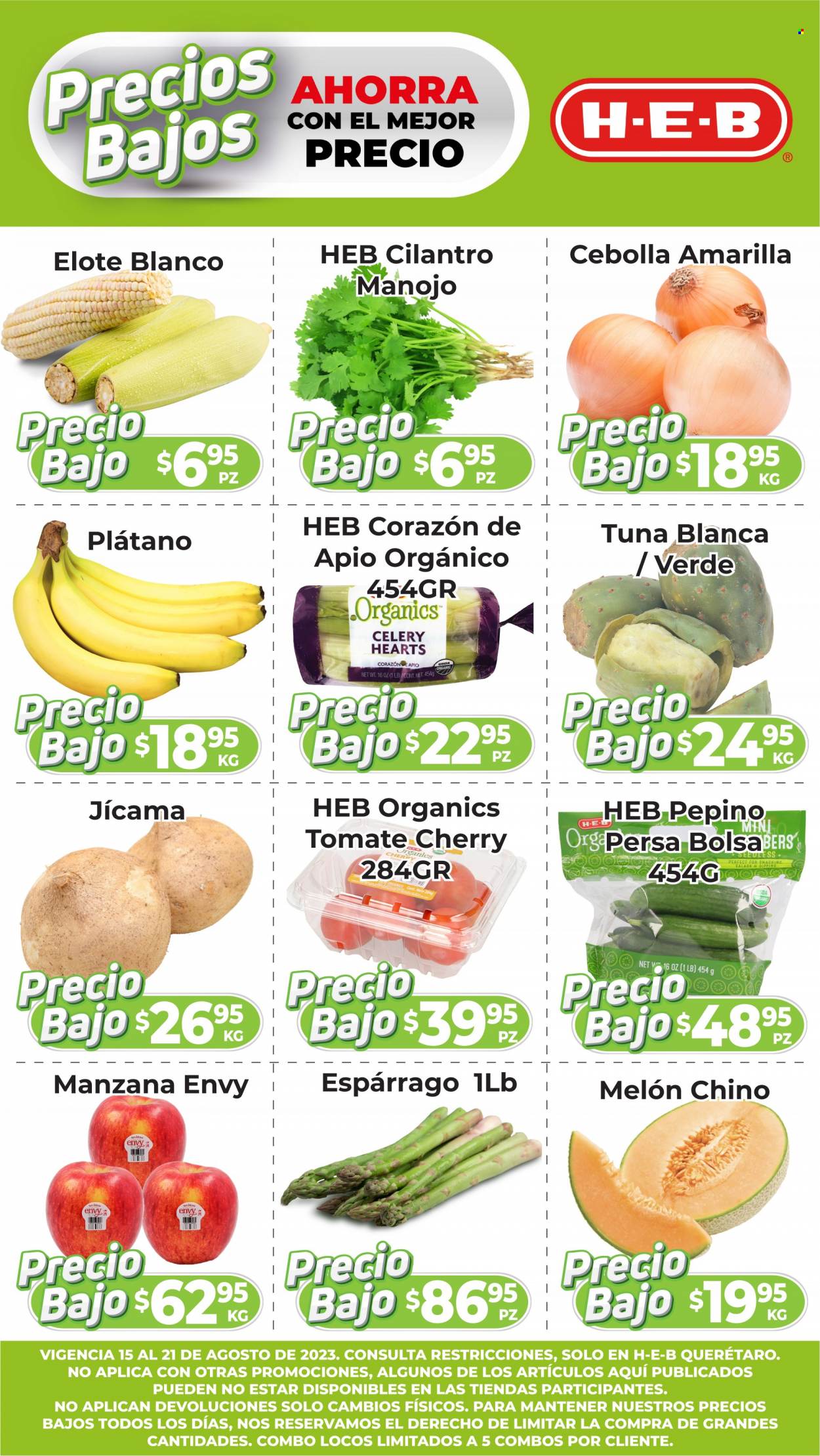 Catálogo H-E-B - 15.8.2023 - 21.8.2023. Página 1