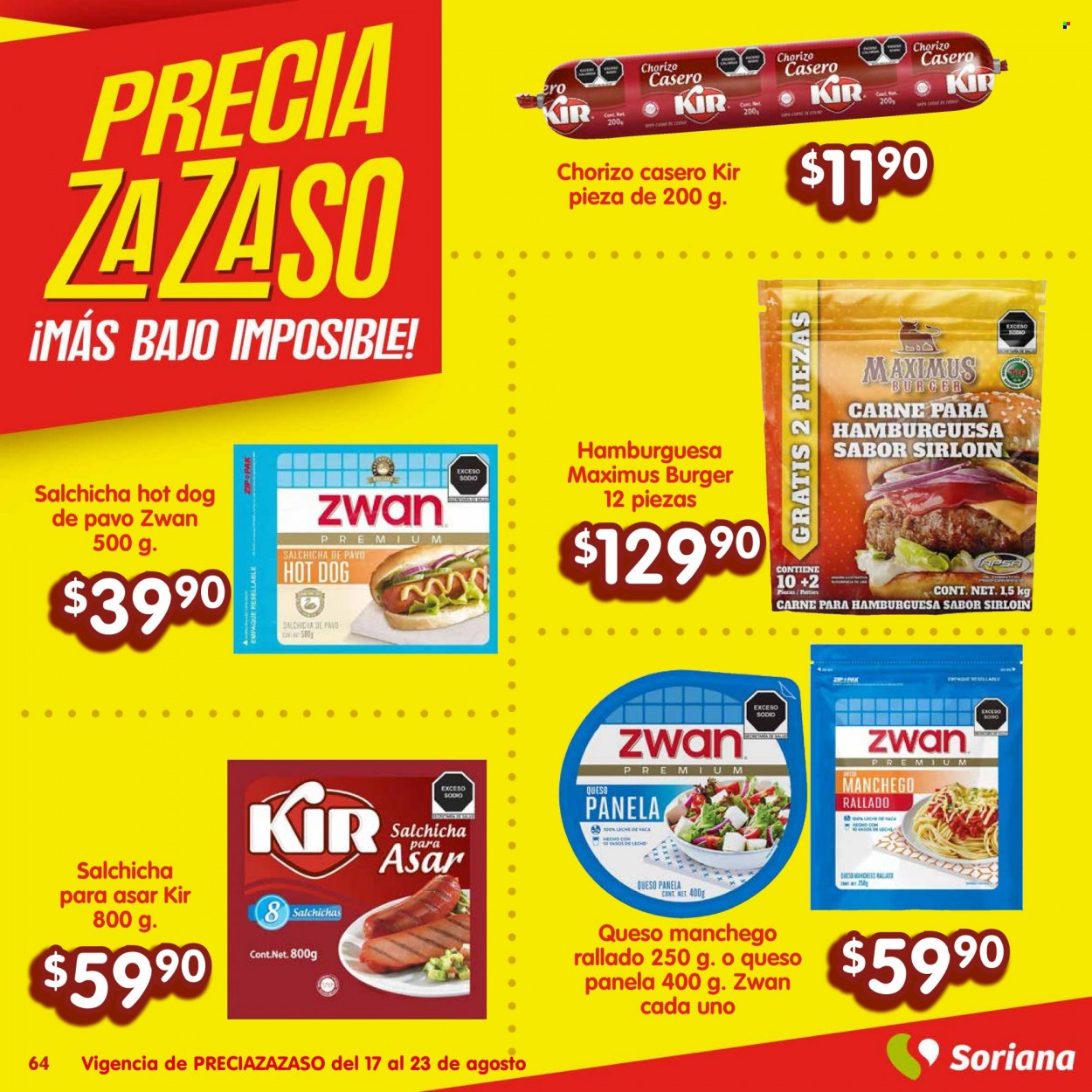 Catálogo Soriana Híper - 17.8.2023 - 23.8.2023. Página 8